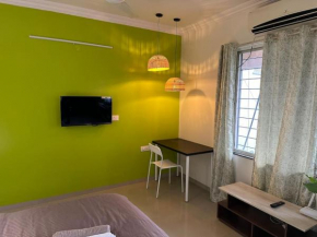 Spring Studio Apartment Opp Passport Office with AC Balcony WiFi Kitchenette